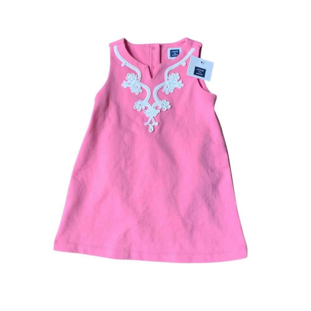 Janie & Jack NWT Pink Dress & Bloomers
